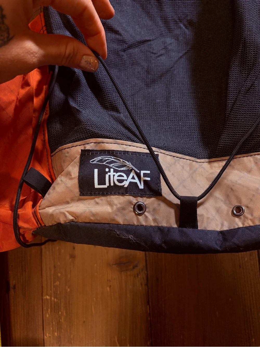 LiteAF custom made ultralight backpacking backpack thru hiking camping like new